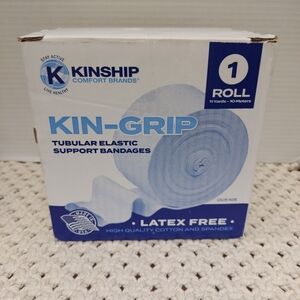 Kinship Kin-Grip Tubular Elastic Support Bandages 11 Yards Latex Free